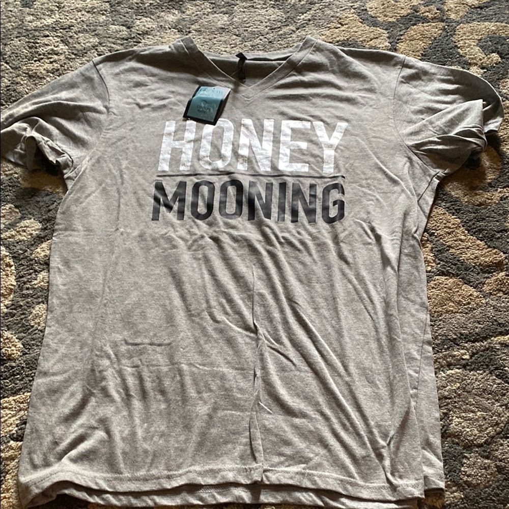 Gray Honey Morning Short Sleeve Tee
